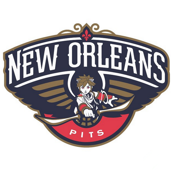 New Orleans Pits logo iron on transfers